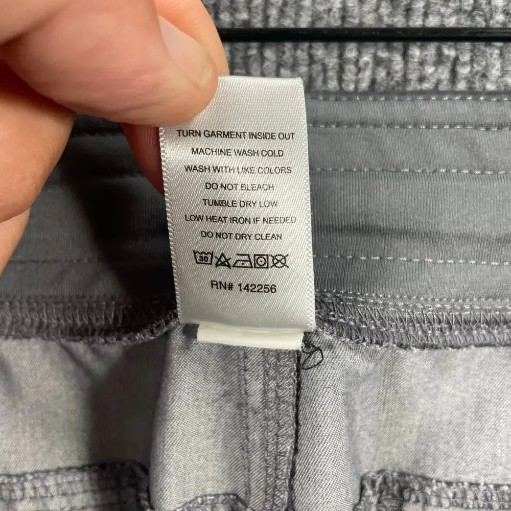 Figs Axim Cargo Scrub Pants Men's M/S Gray Drawstring Stretch Medical Nursing